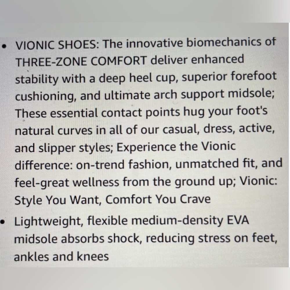 Vionic Silver Metallic Flip Flops Size 9 - image 8